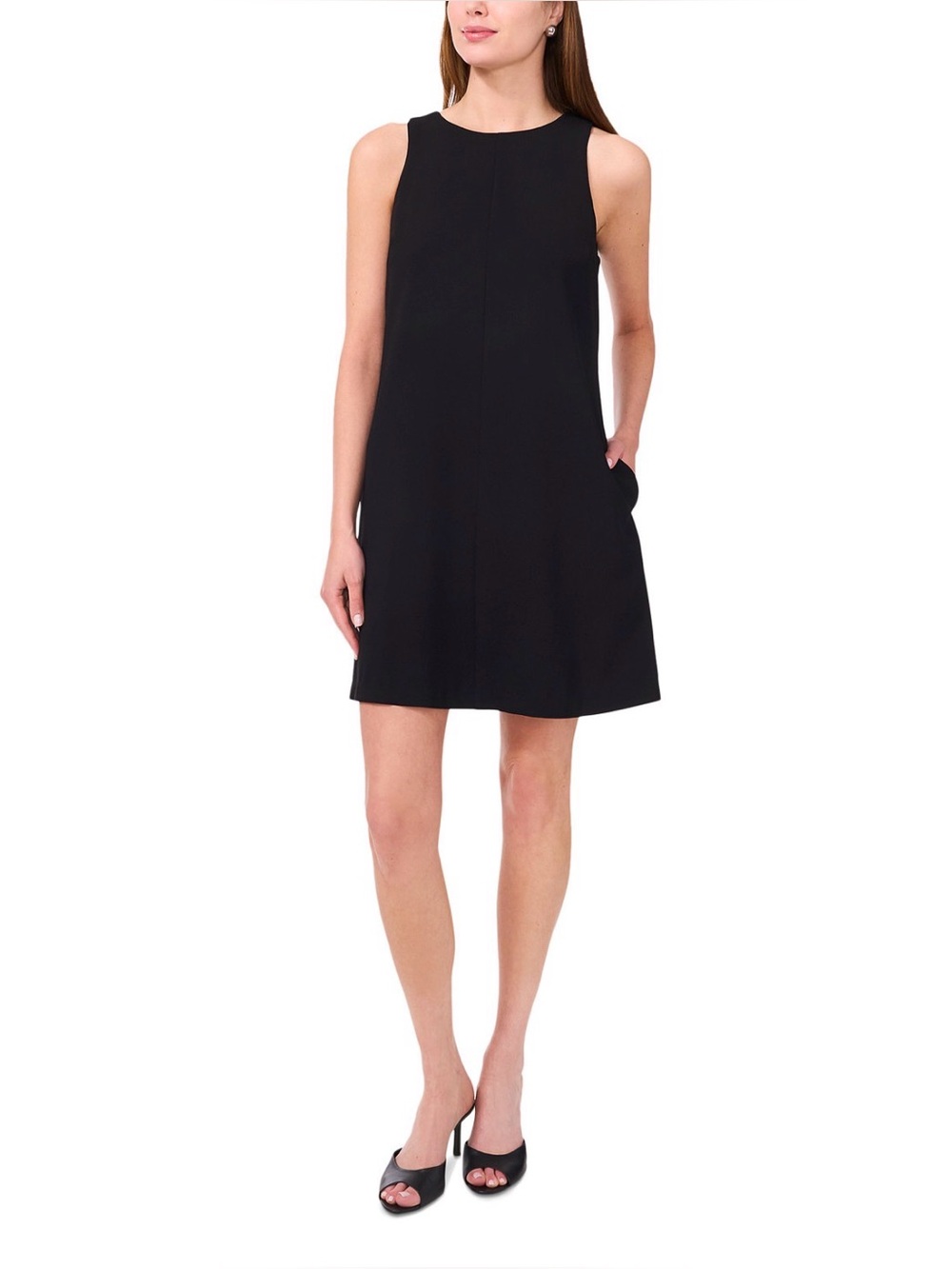 CeCe Black Women's Sleeveless Cutout Bow Sheath Dress 14